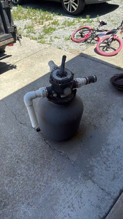 Pool sand filter