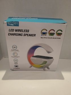 Led Wireless Charging Speaker