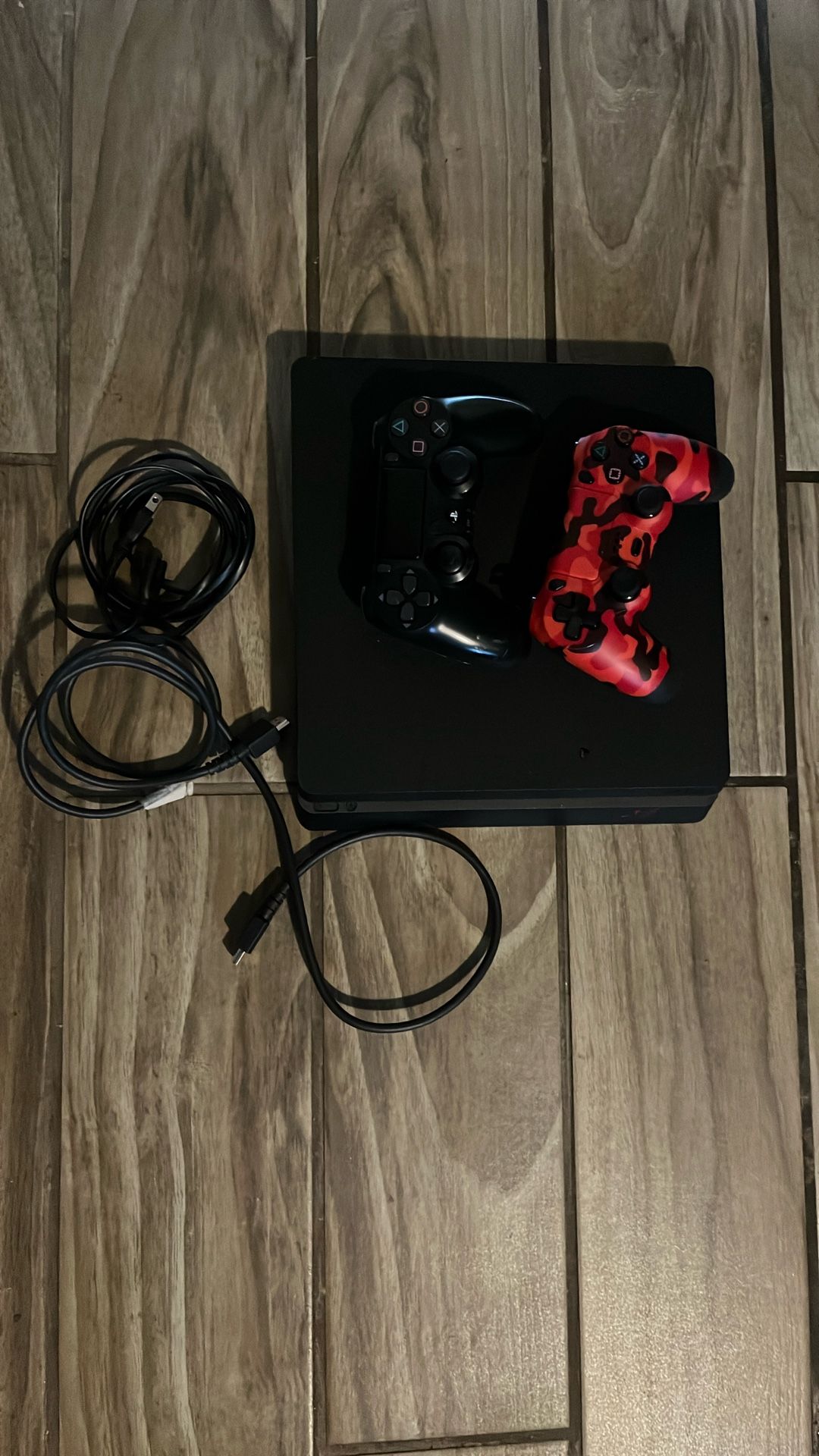 PS4 with Controllers