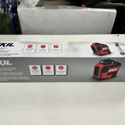 SKIL 65-ft Red Self-Leveling Cross-line Laser
