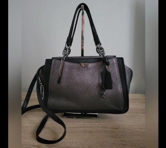 Coach Dreamer Leather Satchel