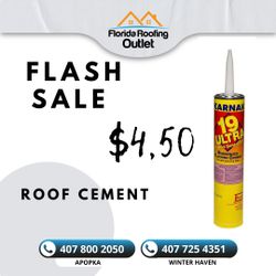 Roof cement