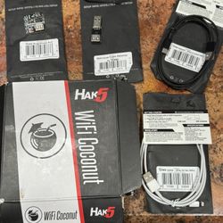 Hak5 Pentesting WiFi Equipment Wi-Fi Coconut Omg Cables