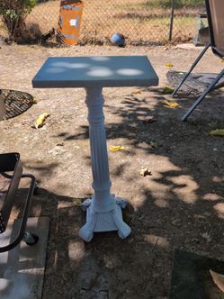 Pedestal Bistro Marble Table Top