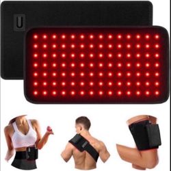 Red Light Therapy Belt, Infrared Light Therapy Device for Body, LED Flexible Wearable Wrap, with Timer for Back Shoulder Waist Muscle Pain Relief Weig