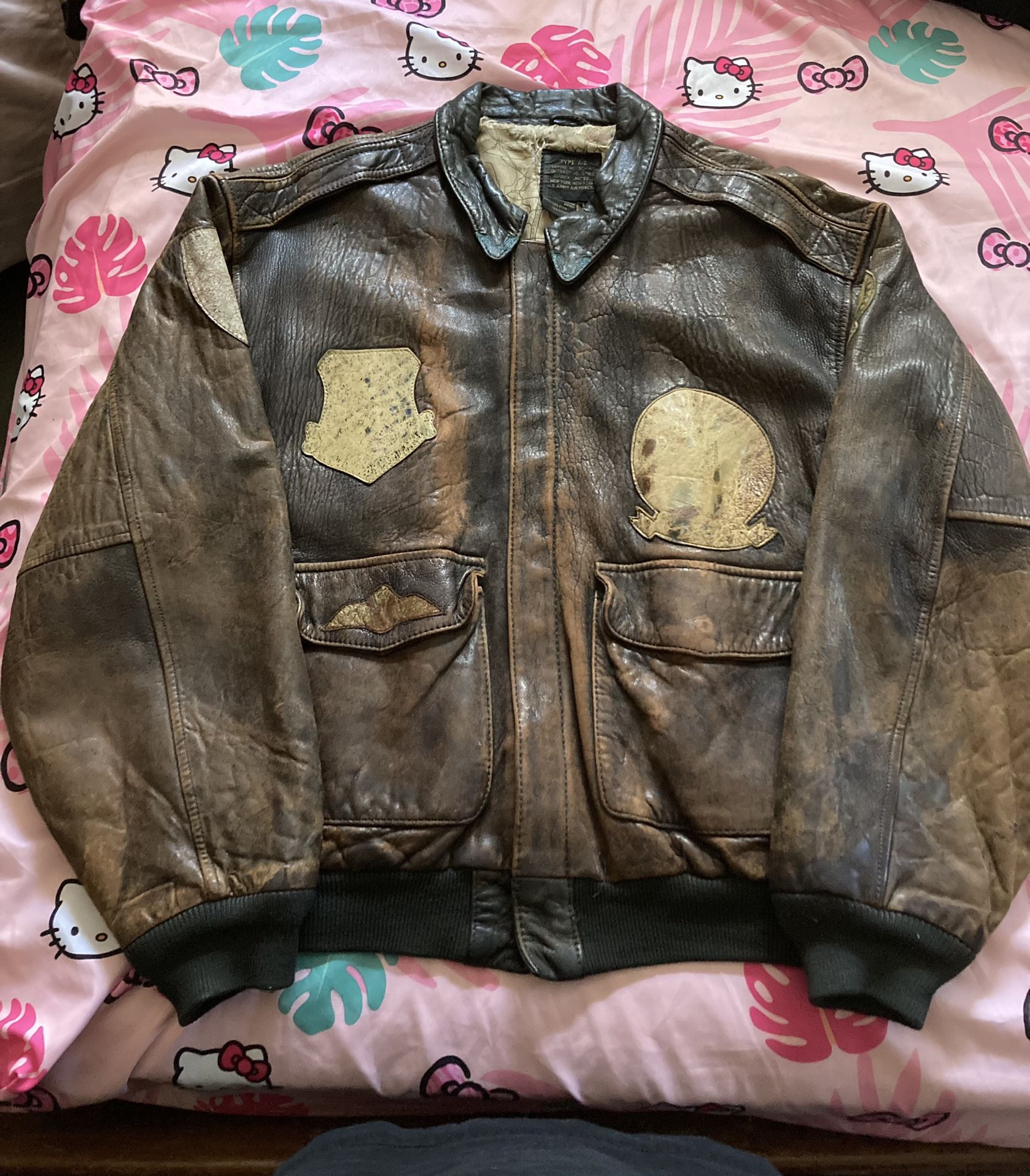 Vintage Avirex A-2 Leather jacket