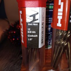 NEW HILTI 5% Cobalt Drill Bits