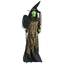 Holiday Living HL Evil Witch W/Broom Halloween