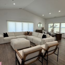 Sectional and Ottoman 