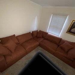 Cali Upholstered Modular 5 Piece L-Sectional