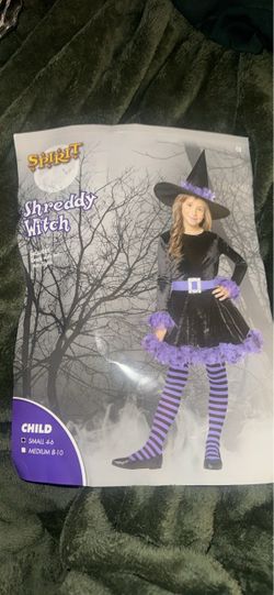 Spirit Shreddy Witch Girls Halloween Costume