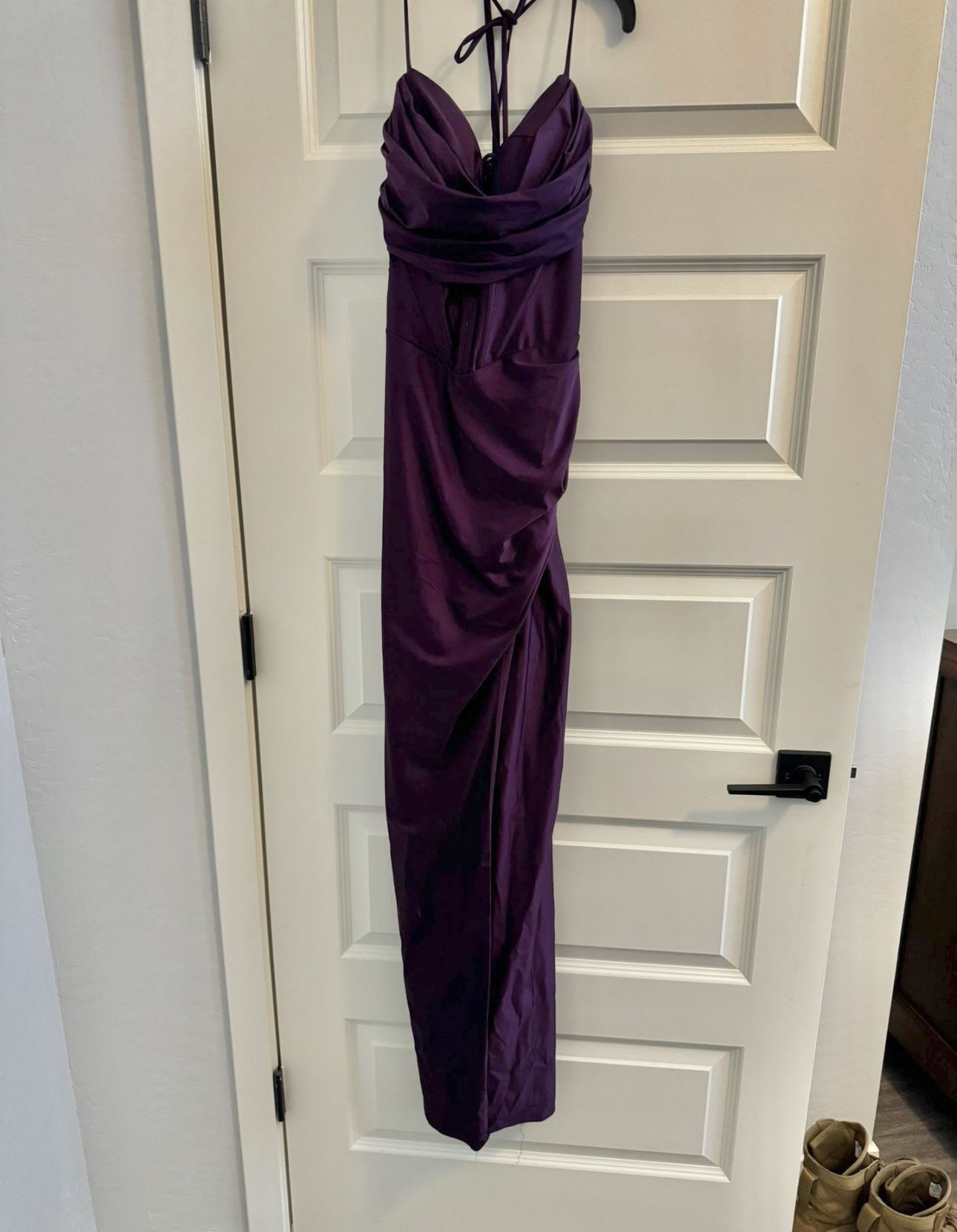 Long Formal Purple Dress