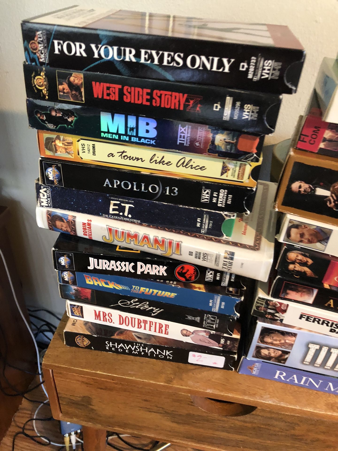 22 Vhs Tapes