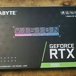 GIGABYTE NVIDIA GeForce RTX 3090 VISION OC 24GB GDDR6X Graphics Card
