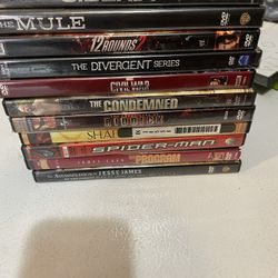 Assorted DVDs 