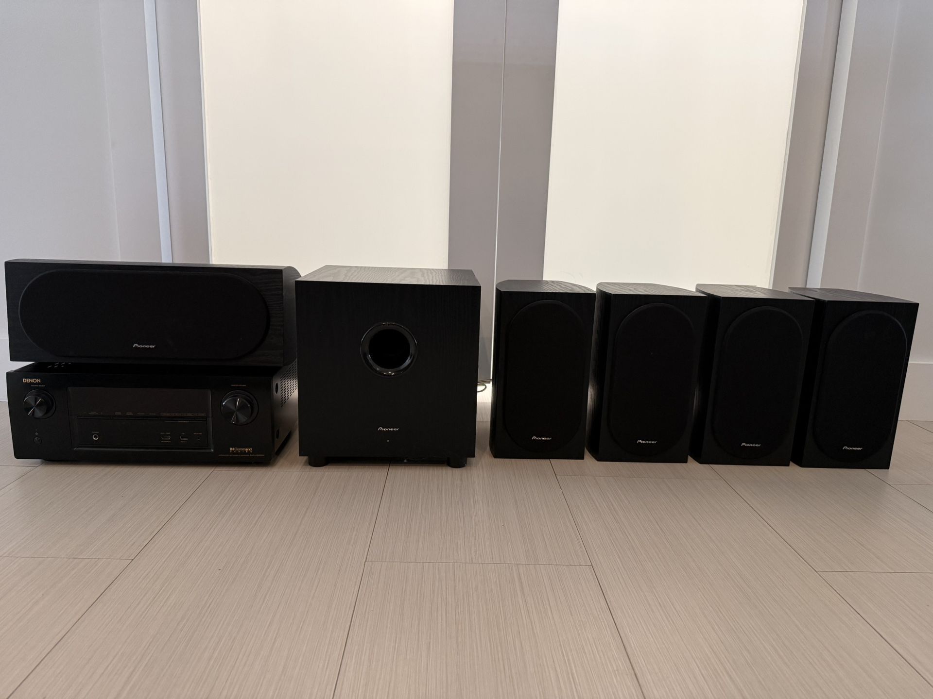 5.1 Home Theater System With Receiver
