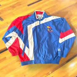 Rare Kansas University Retro Starter Jacket (KU)