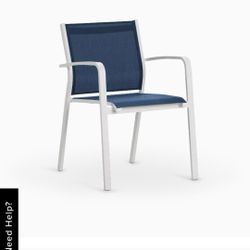 Lisbon Navy Sling Chair