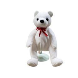 2003 Ty Color Me Beanie 8" White