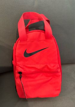 Nike Red Zip-Pull Insulated Lunch Bag – 5.5L | Lightweight | Good Condition