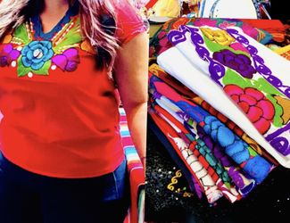 Embroidered artisan shirts