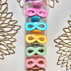 Women's Infinity Hair Clips Accessories Multicolor set