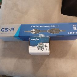 Driver Side Axle & Wheel Hub Assembly