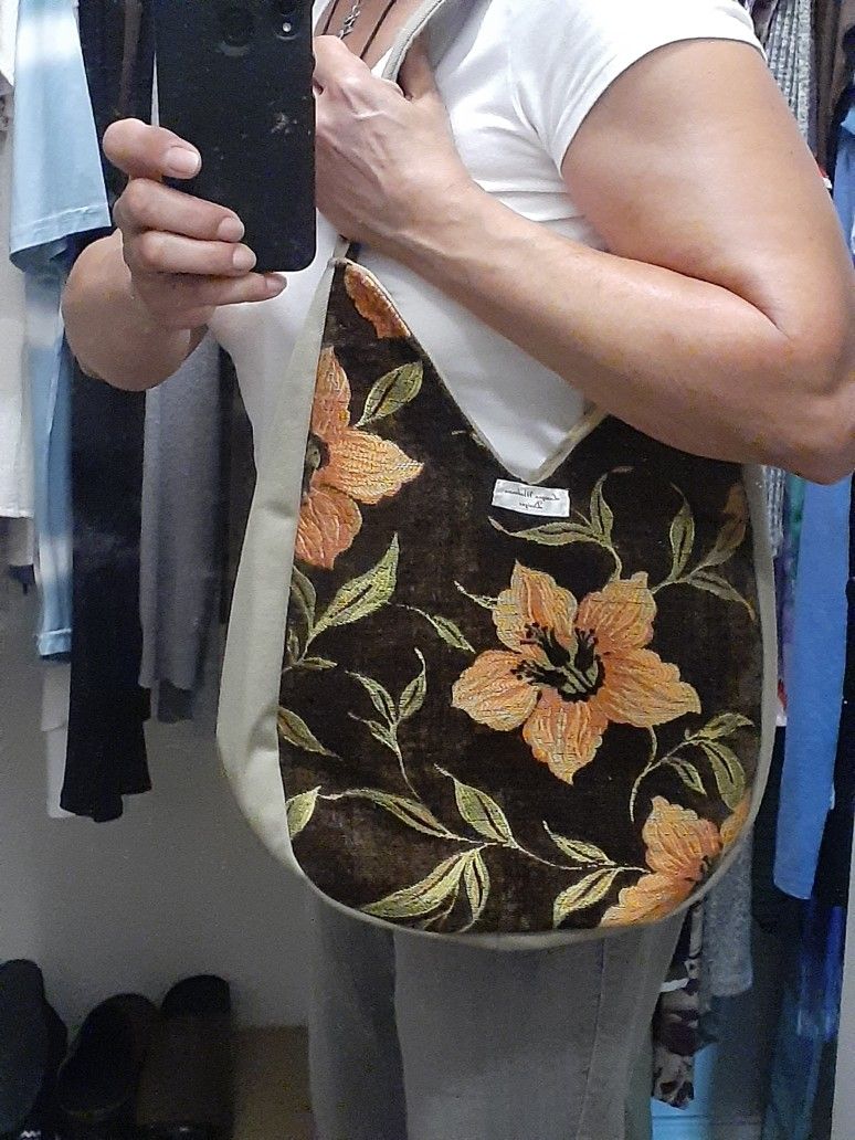 Handmade Floral Purse