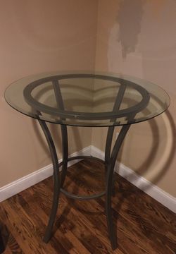 High top round table