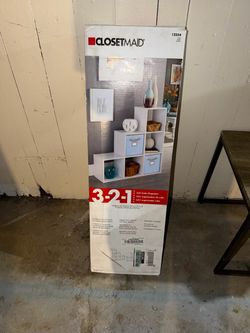 ClosetMaid 3-2-1 Cube Organizer White