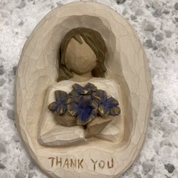 Willow Tree “Thank You”  Wall Plaque 