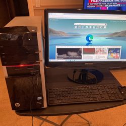 For Sale , HP Envy - 027c PC,  Samsung Monitor 23 Inches, Keyboard And Optical Mouse. Everything In Perfect Condition.