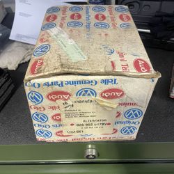 Vintage Volkswagen Parts Box 