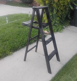 Wooden Ladder 4 Feet Tall 