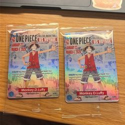 Mint condition Gonzaga One Piece Trading Card