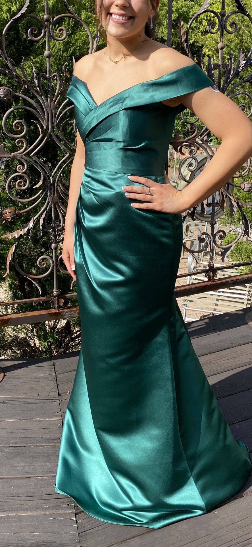 Emerald Green Prom Dress