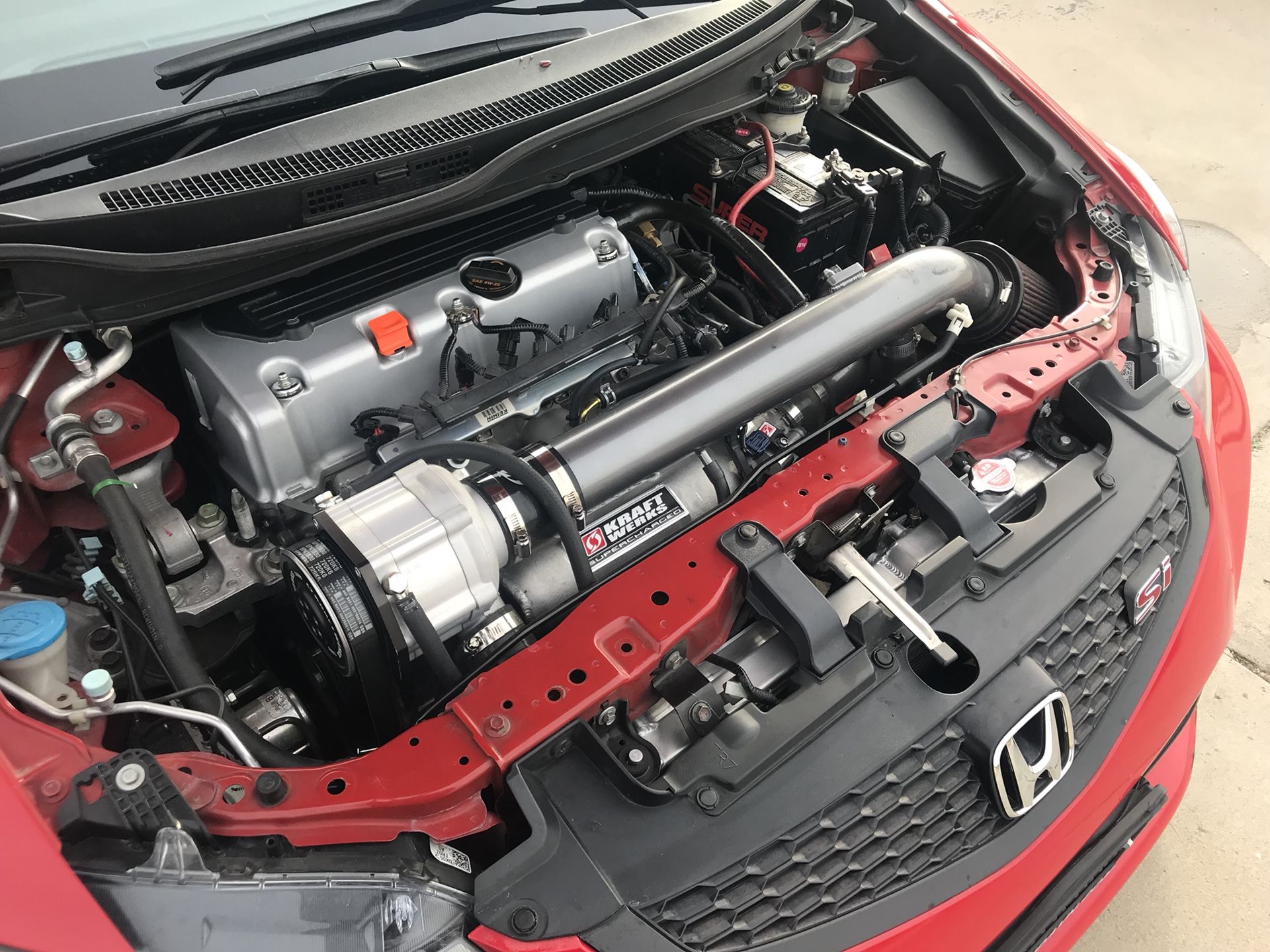 Kraftwerks supercharger 9th gen civic