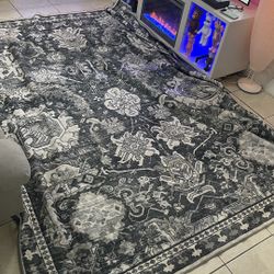 Washable Area Rug,stain And Water Resistant 8ftX10 Ft(New