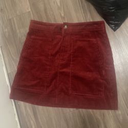 Rust H&M Skirt 