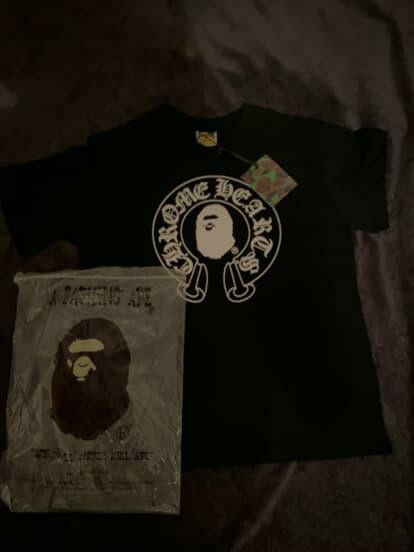 Bape X Chrome Hearts