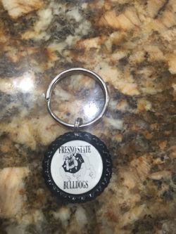 New Fresno State Bulldogs keychain