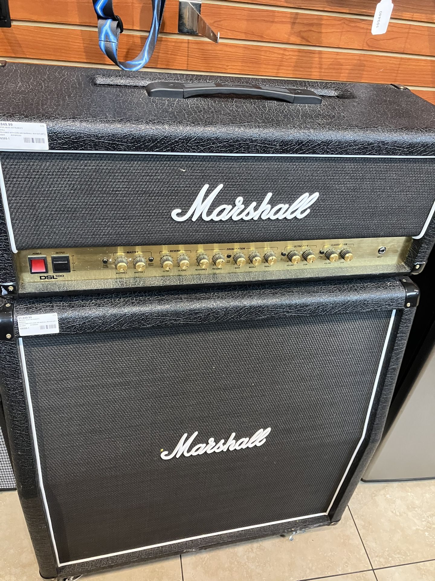 Marshall Amplifier #109068-1 MJ