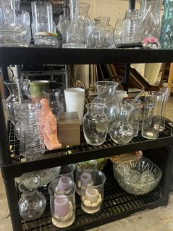 Various Glass Vases