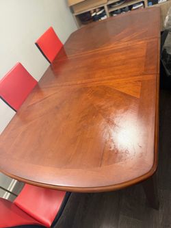 Table and 4 chairs
