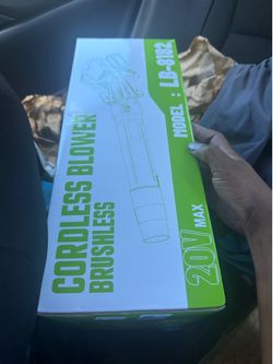 Cordless blower