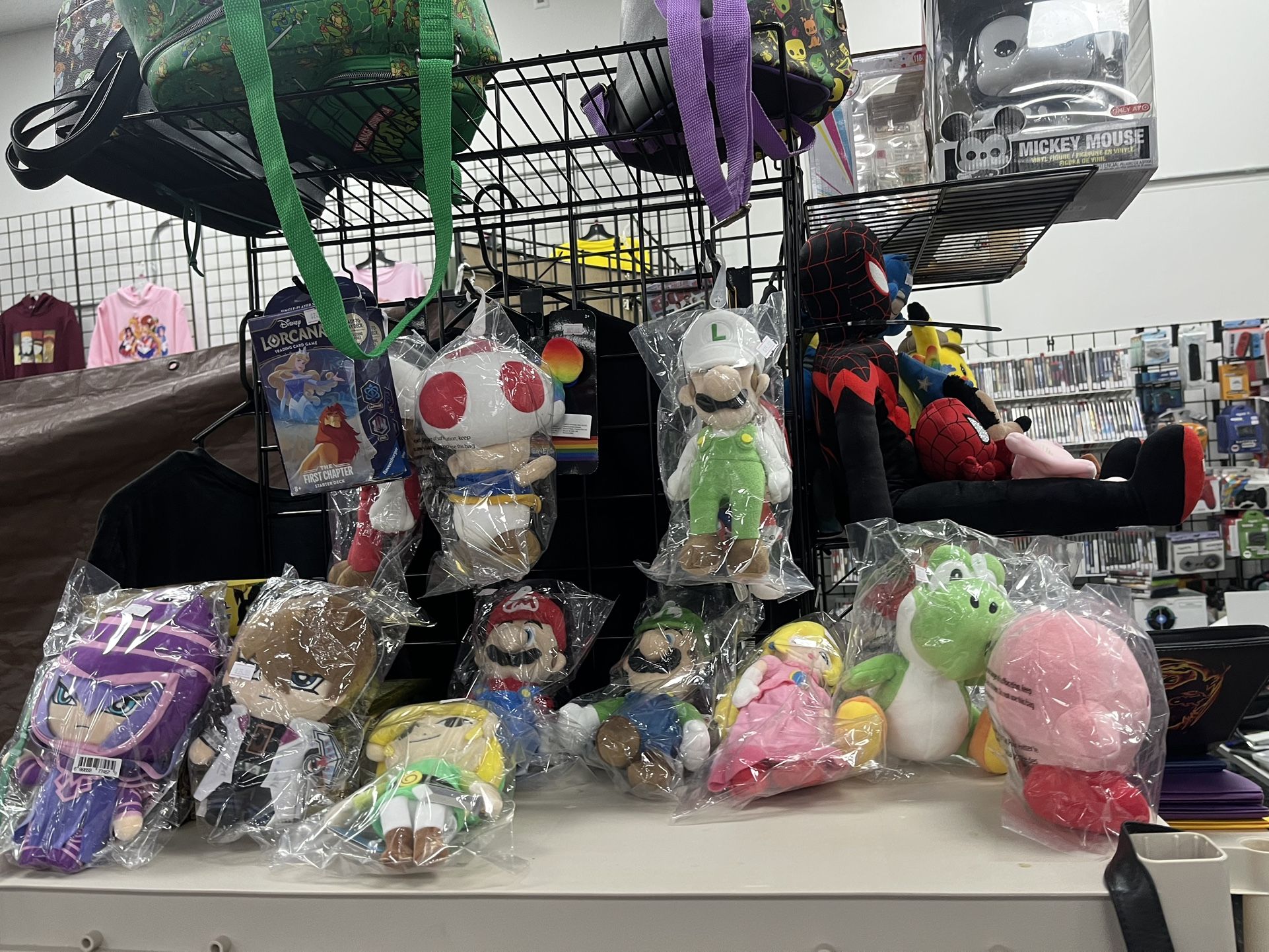 Nintendo Plushes