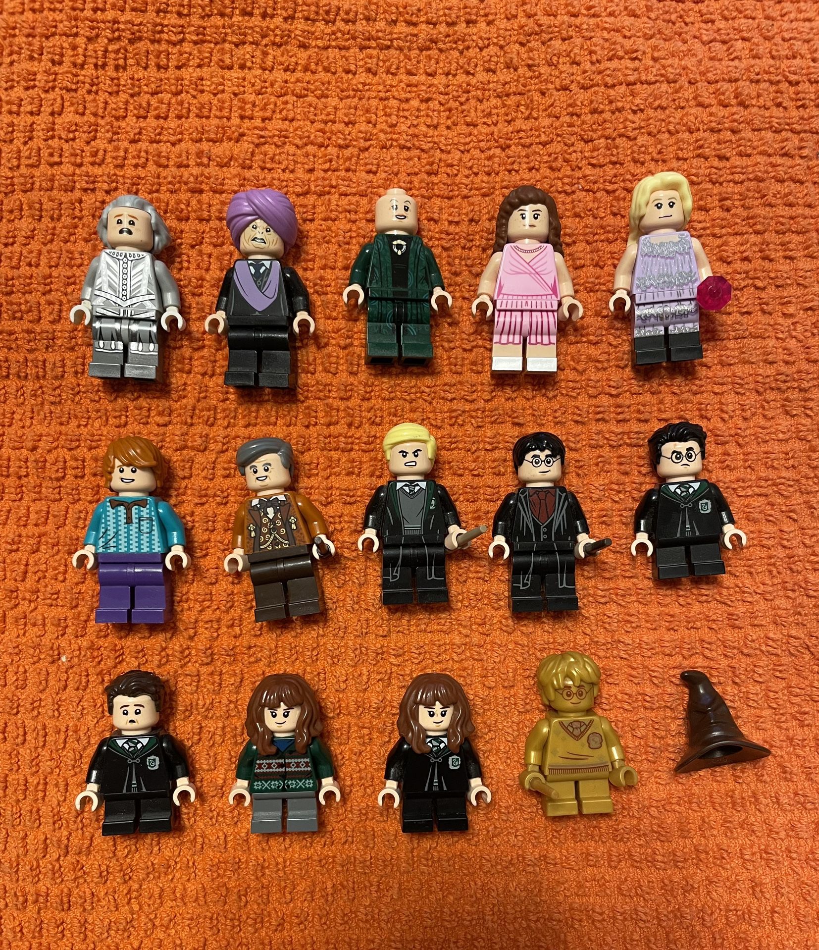 Lego Minifigures Lot of 15 Harry Potter
