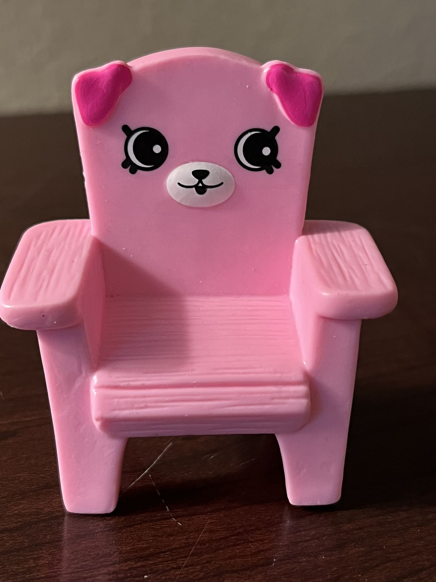 2017 Shopkins Happy Places Pink Chair McDonald’s Collectible 