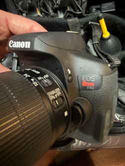 Canon EOS Rebel T6i DSLR Bundle w/ Multiple Lenses & Camera Bag