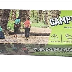 Firefly! Outdoor Gear Youth 2-Person Camping Tent - Blue/Green Color.  Brand New!